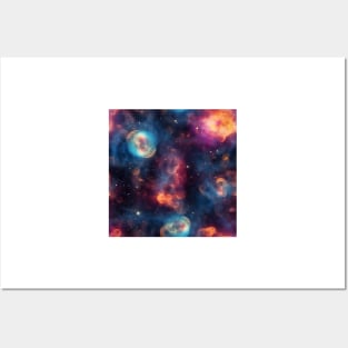 Deep Outer Space Pattern 25 Posters and Art